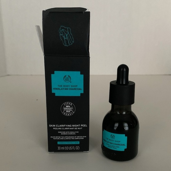 The Body Shop Himalayan Charcoal Skin Clarifying Night Peel 30ml - Picture 5 of 6